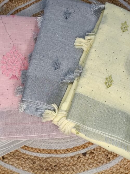 Premium Fancy Cotton - with embroidery & stone work