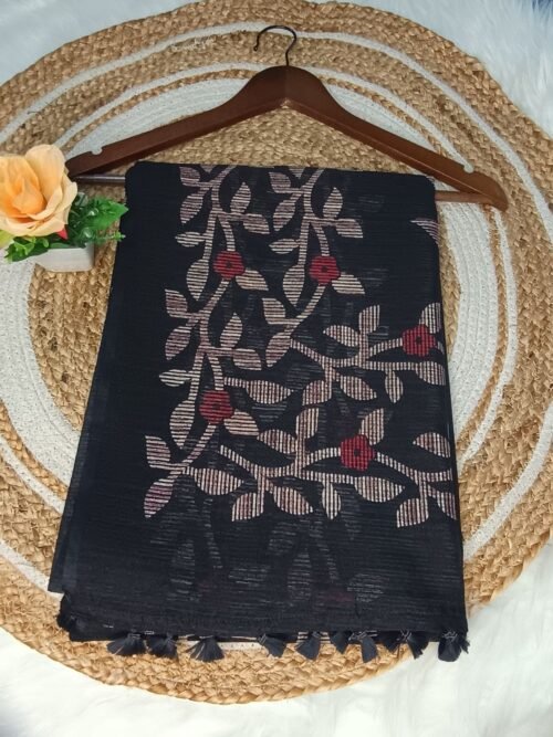 Premium Jute Cotton Saree