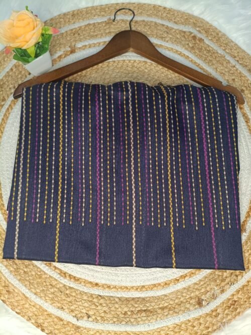 Designer Fancy Saree - Navy Blue